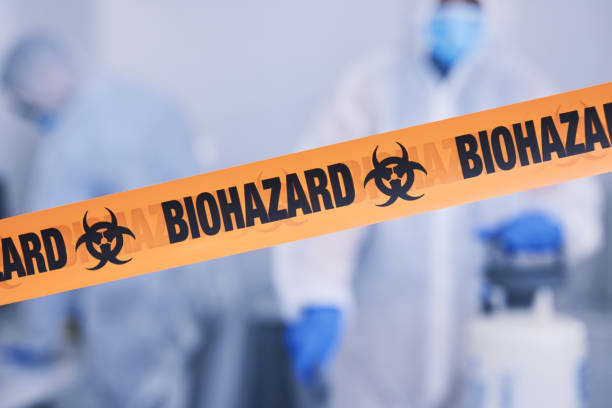 Professional Infectious Disease Decontamination technician working in Buford, GA